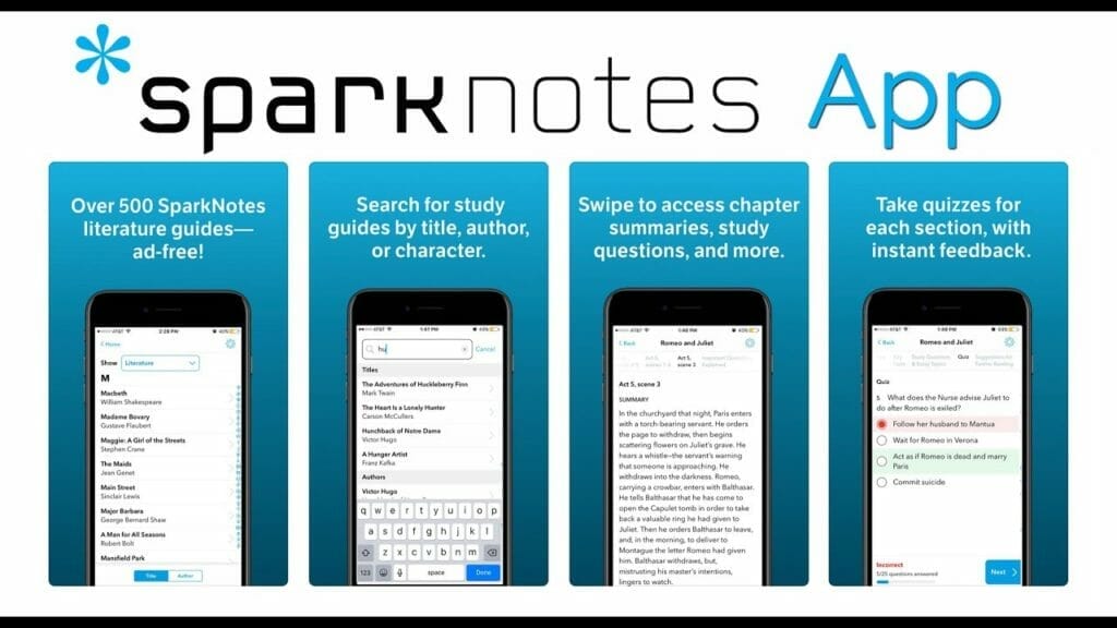 Book Summary Websites - Sparknotes